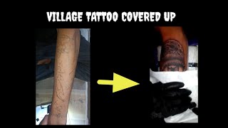 OLD LOCAL TATTOO COVERED UP LOCALLY,#GOALPARA#