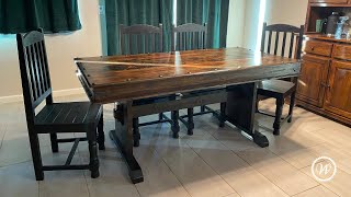 Viking Dining Table || Table Restoration