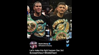 WHY DEVIN HANEY VS JOJO DIAZ FIGHT WONT HAPPEN EVEN AFTER RYAN GARCIA HAND INJURY