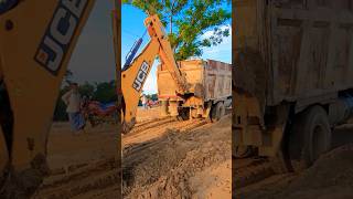 Jcb push tata 1613 dumper #sujal13 #jcbvideo #jcb #shorts