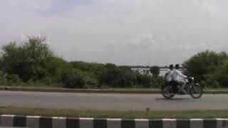 Flood In Varanasi Near Dafi(NH2) Towards Garwaghat Ganga River