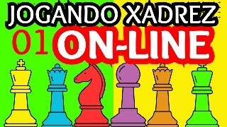 JOGANDO XADREZ ONLINE