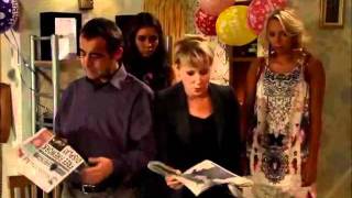 Coronation street 4 November 2011 Rosie scenes