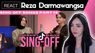 SING-OFF TIKTOK SONGS PART 14 (Reza Darmawangsa vs Eltasya Natasha) REACTION !!!