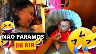 Introdução alimentar do GABY| Como lanchar COM 3 FILHOS !?