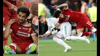 Blessure de Mohamed Salah vs Real Champions league