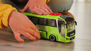 Autobuz Dickie Toys MAN Lion's Coach 26,5 cm Flixbus verde