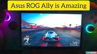 Asus Rog Ally unboxing and testing