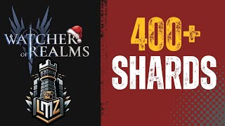 Watcher of Realms - Opening 400+ shards! #lootmastaz #shards #pull #watcherofrealms #legendary