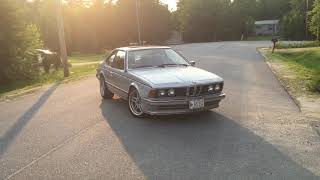 Old video 1979 BMW 635CSI first drive. Sorry about the music.