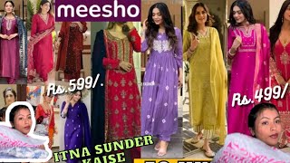 Meesho *Festive Collection *😍😱| Starting at ₹250 | Meesho Dress Haul😳