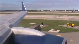 Delta 757 200 Pushback and Takeoff@DTW