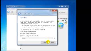 VirtualBox Installing Windows