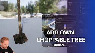 UE5 - How to add your own choppable tree | GamesByHyper