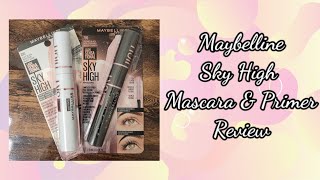 Maybelline Sky High Mascara & Primer Review