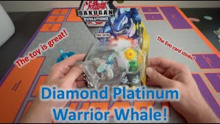 Diamond Platinum Warrior Whale! His Diamond Evo....stinks?