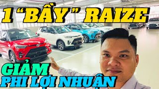 MỘT BẦY RAIZE TỒN ĐỌNG -GIẢM PHI LỢI NHUẬN