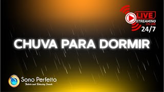 Chuva para dormir TELA ESCURA  contra a INSÔNIA 24/7🔴