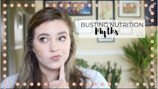 Busting Nutrition Myths | Low Calorie Diets, Supplements, & Diet Soda