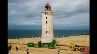 Rubjerg Knude Fyr - Moving at the speed of Light-house (240X Timelapse)