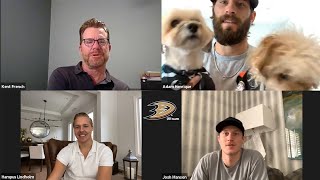 Ducks Video Call with Henrique, Lindholm and Manson