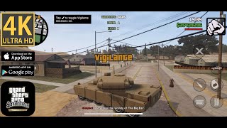 Vigilante - GTA: San Andreas – Definitive - 4K Mobile iOS Android Walkthrough - iPhone Pro Max