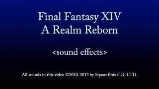 FFXIV ARR Party Sound Effects