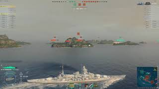 World of Warships - Scharnhorst Kraken High Caliber Confederate