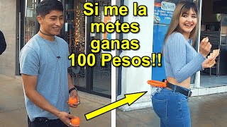 Si me la metes!! Ganas 100 PESOS!! 😱😳 - SharonWinner