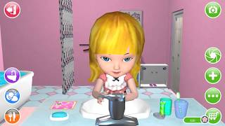 Ava the 3D Doll Gameplay (iOS Android) - App Game For Kids - Obikids