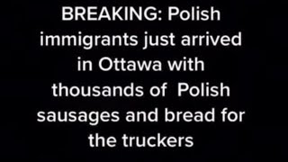 POLISH SUPPORT IN TRUCKER CONVOY - CANADA - OTTAWA 🇵🇱🇵🇱🇨🇦🇨🇦💪💪✌️✌️