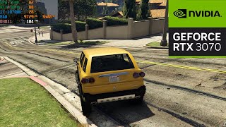 Grand Theft Auto V : RTX 3070 ( Maximum Setting )