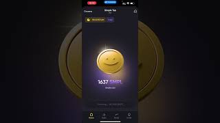 Simple Tap - Новая топовая фармилка поинтов на подобие NOT HOT coin !