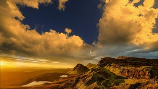 The Secret Life of Moving Clouds: A Calming Sky Background 4K