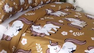 Unicorn bedding set just designed for your kids~