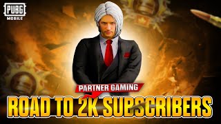 ROAD TO 2K SUBSCRIBERS | Partner Gaming Is Live