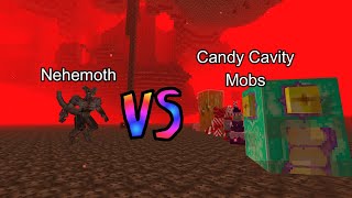 Soul Sand Nehemoth vs Candy Cavity Mobs  Minecraft  Mob Battle