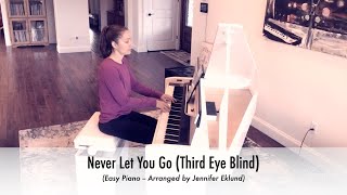 Never Let You Go (Third Eye Blind) - Easy Piano Sheet Music