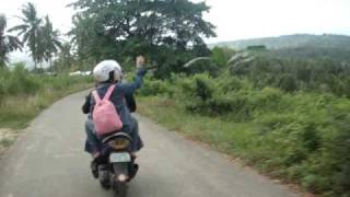 scootworks to mantayupan falls video2