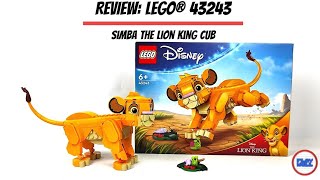 Review (In english): LEGO® Disney 43243: Simba the Lion King Cub