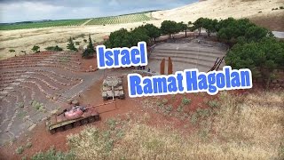 Israel, Ramat Hagolan, DJI Phanotm 4,  4K