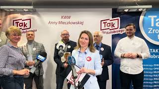 Konferencja KWW Anny Mieczkowskiej