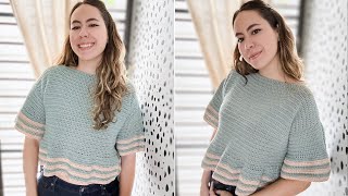 How to Crochet The Dreamer Top | Easy Crochet Top Tutorial