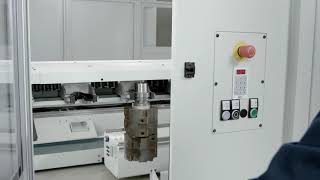 SCM   Pro evolution   automatic cell for the production of doors and windows frames