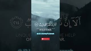 The Victory of Allah is Near! 💪🤲| Nasser Al-Qatami | Surat Al-Baqarah #shorts