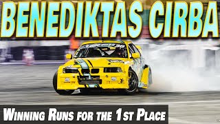 Benediktas Cirba Winning Runs for the 1st Place | OIDC 2022 Round 2 | درفت عمان