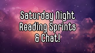 Chat & reading/productivity sprints!