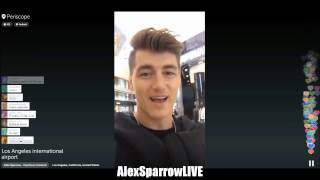 Алексей Воробьев LIVE on #Periscope Los Angeles international airport 27.10.2015