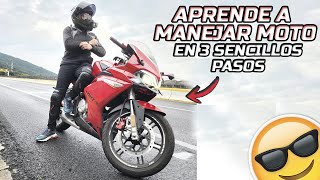 APRENDE a MANEJAR MOTO en 3 sencillos pasos ¡EN UN DÍA! | AquaBiker