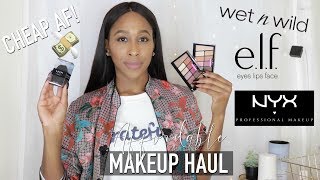 Affordable Makeup Haul 2018 | NEW WET N' WILD, E L F  + MORE!